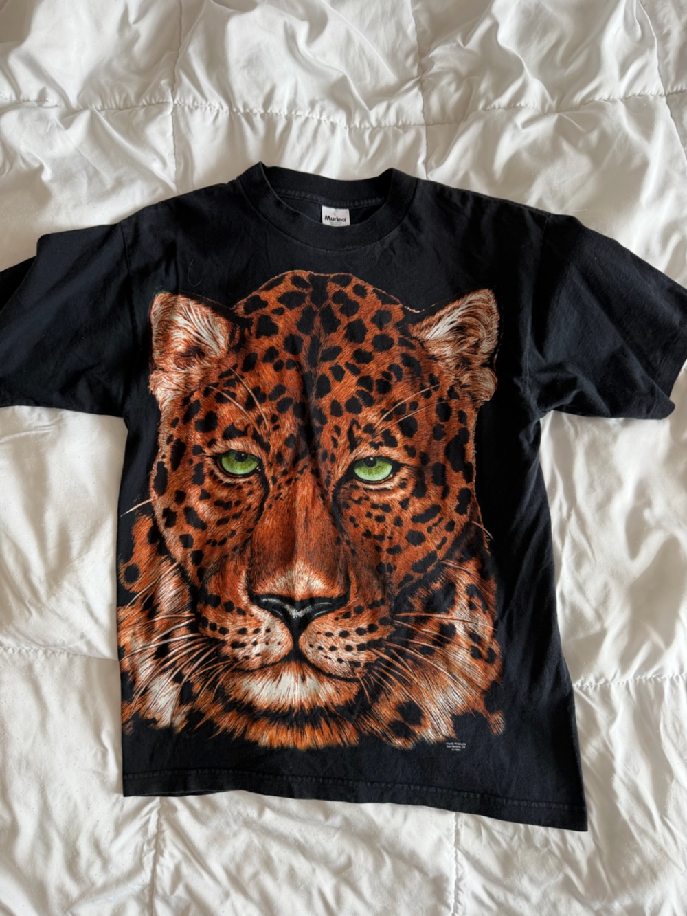 Vintage Leopard Tee Face